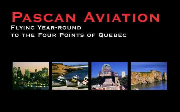 Pascan Aviation – Flying Year-round to the Four Points of Quebec