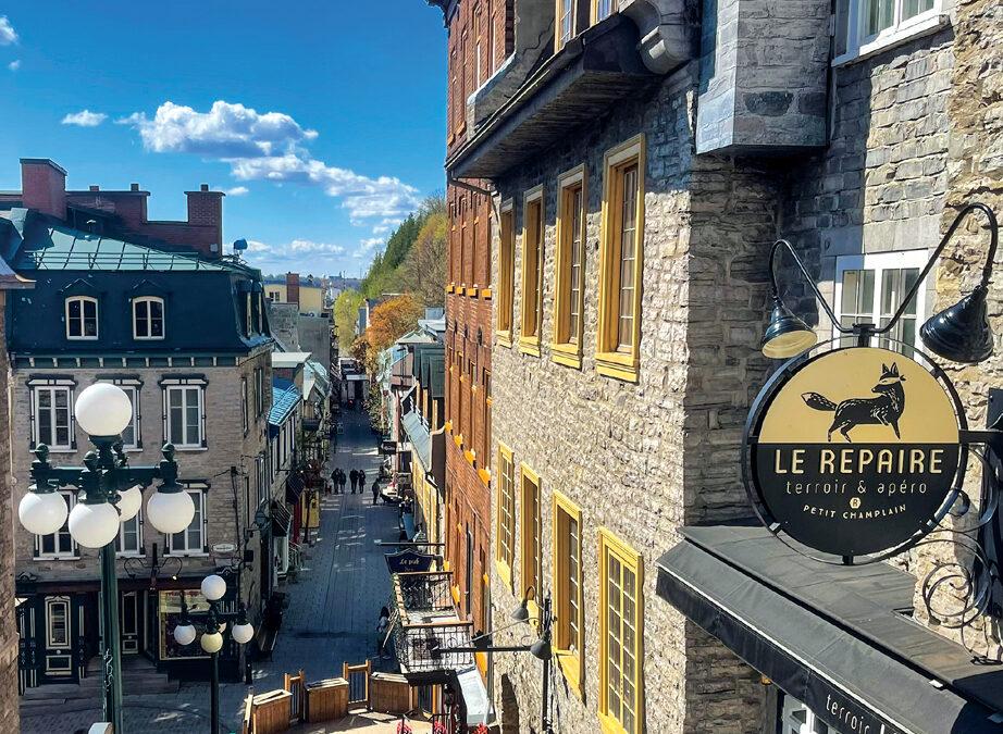 A French Holiday: Dining and Lodging in Quebec City