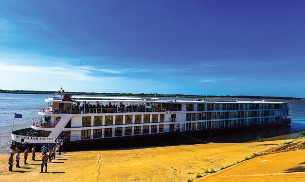 Aboard the Amandara on the Mighty Mekong