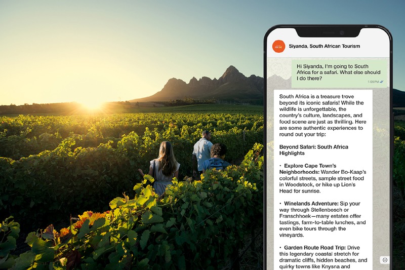 South African Tourism and GuideGeek launch new  AI travel genius